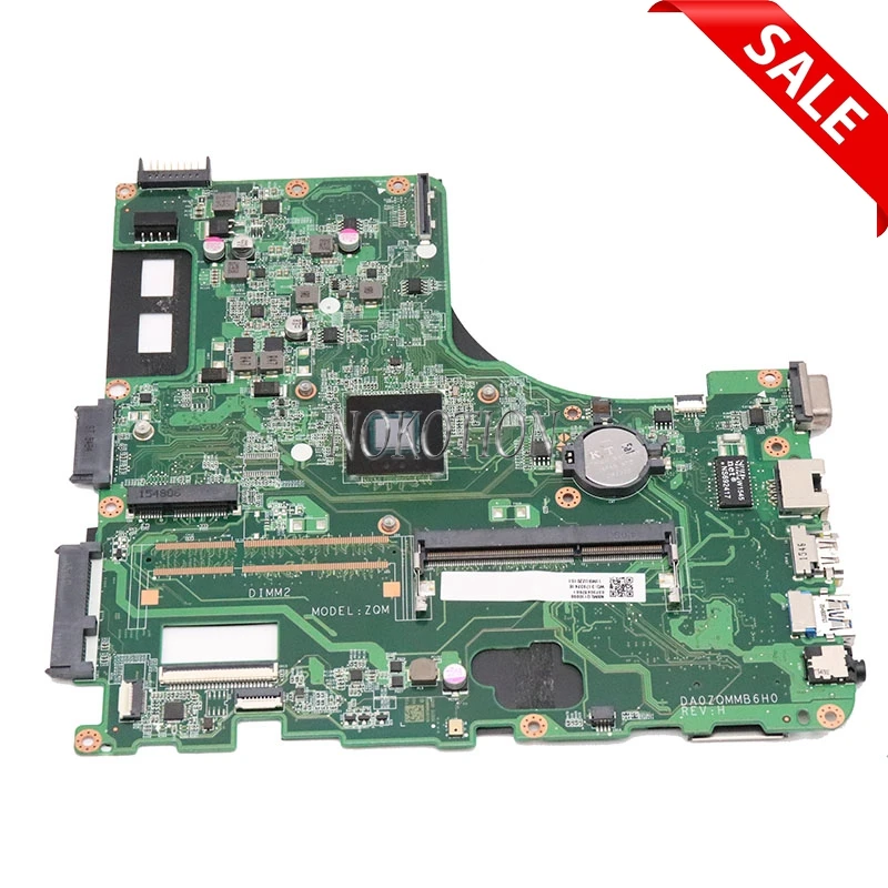 NOKOTION DA0ZQMMB6H0 NBMLQ11009 NBMLQ110096 материнская плата для ноутбука acer aspire E5-411 E5-411g материнская плата
NOKOTION DA0ZQMMB6H0 NBMLQ11009 NBMLQ110096 материнская плата для ноутбука acer aspire E5-411 E5-411g материнская плата