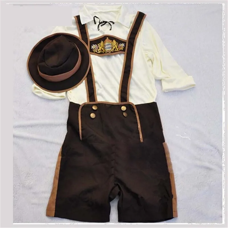 Adult Oktoberfest Costume Lederhosen Bavarian Octoberfest German Beer Festival Costume Men's Halloween Carnival Cosplay Costume
Adult Oktoberfest Costume Lederhosen Bavarian Octoberfest German Beer Festival Costume Men's Halloween Carnival Cosplay Costume
