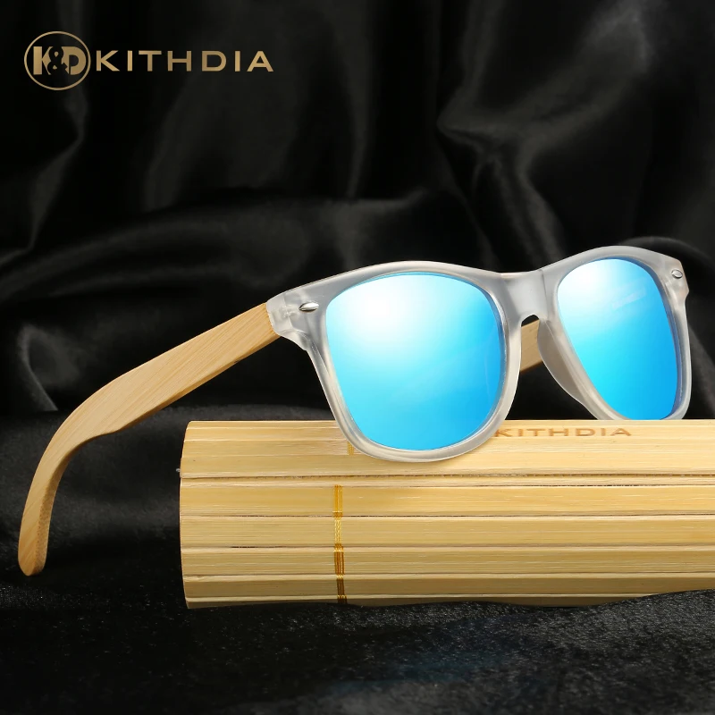 KITHDIA солнцезащитные очки в прозрачной оправе для мужчин и женщин винтажные