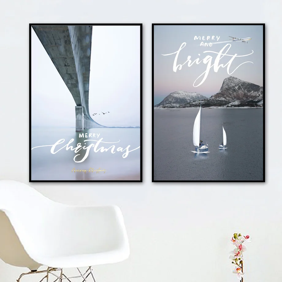 Gohipang Bridge Sailboat Sea Mountain Landscape Wall Art Canvas Painting Nordic Posters And Prints Wall Pictures For Living Room
Gohipang Bridge Sailboat Sea Mountain Landscape Wall Art Canvas Painting Nordic Posters And Prints Wall Pictures For Living Room