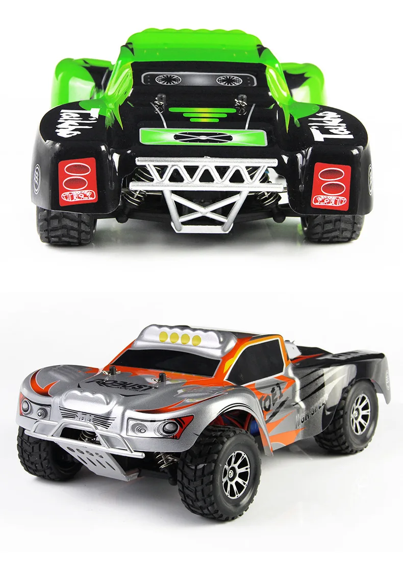 A969 RC Car 4WD 1:18 Scale 2.4G High Speed Radio Controlled Car Remote Control Racing Cross-country Car free shipping
A969 RC Car 4WD 1:18 Scale 2.4G High Speed Radio Controlled Car Remote Control Racing Cross-country Car free shipping