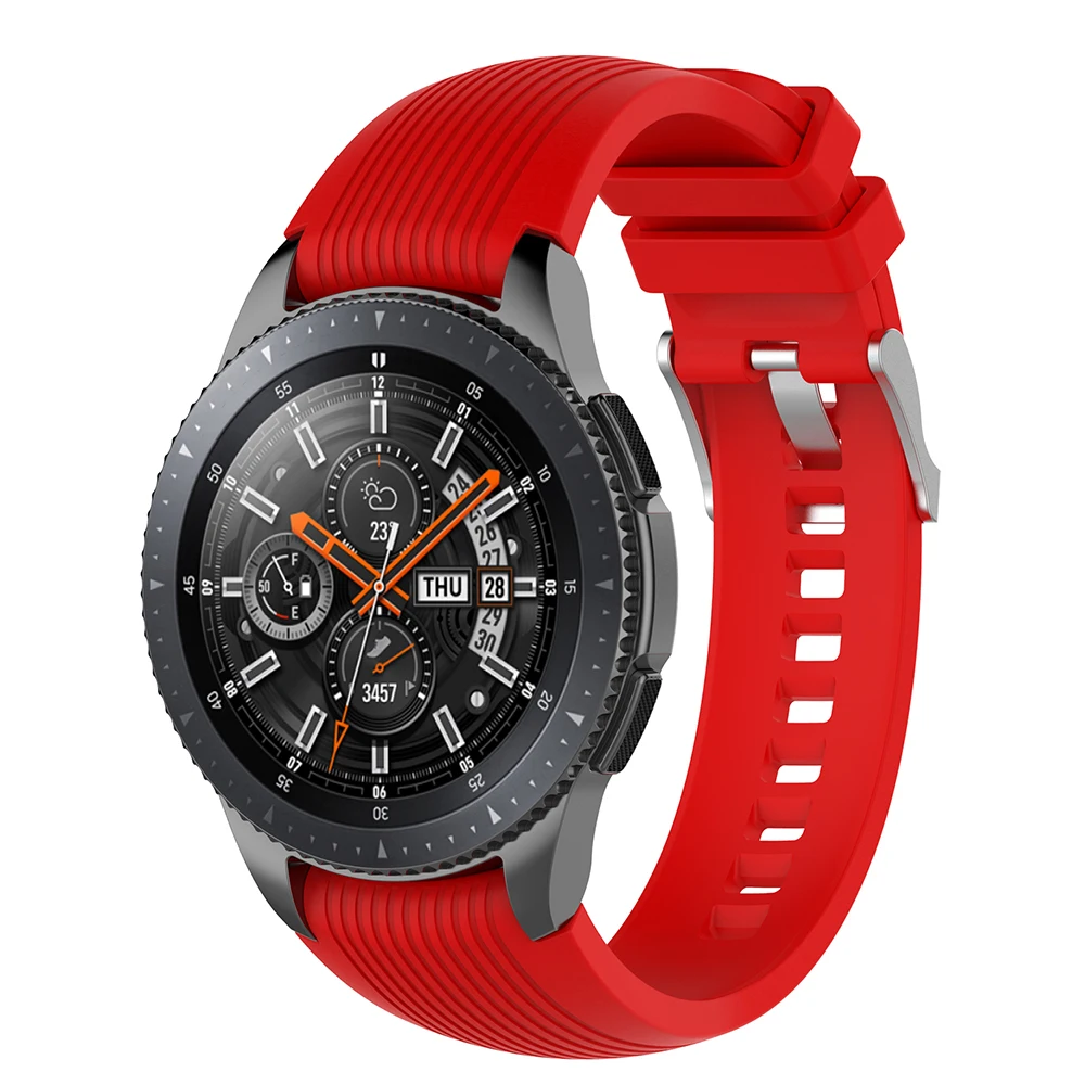 Ремешок сменный для Samsung Galaxy Watch 46 мм, резиновый полосатый браслет, Ширина 22 мм
Ремешок сменный для Samsung Galaxy Watch 46 мм, резиновый полосатый браслет, Ширина 22 мм