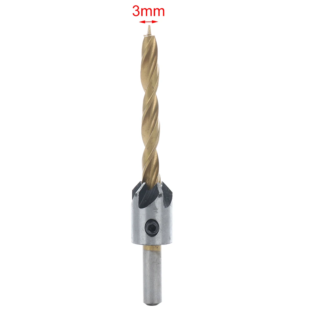 3/7mm Countersink Drill Bit Set Carpentry Reamer Woodworking Chamfer Drill Bit With Wrench Mini Tool Set
3/7mm Countersink Drill Bit Set Carpentry Reamer Woodworking Chamfer Drill Bit With Wrench Mini Tool Set