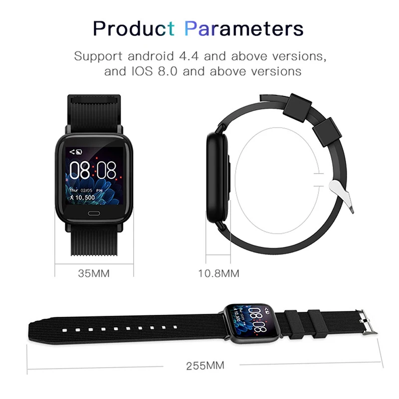G20 Smart Watch Heart Rate Blood Pressure Monitor Waterproof Smartwatch Wristband Sports Watch for iOS Android
G20 Smart Watch Heart Rate Blood Pressure Monitor Waterproof Smartwatch Wristband Sports Watch for iOS Android