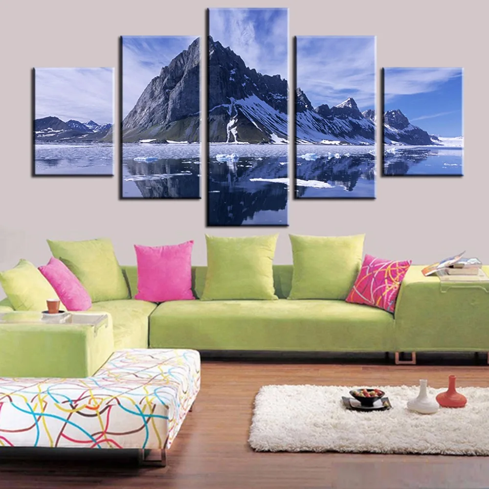 Angel's Art 5pcs/Set Unframed Snow Mountain Above The Sea Landscape HD Print Modern Wall Decoration Canvas Oil Painting
Angel's Art 5pcs/Set Unframed Snow Mountain Above The Sea Landscape HD Print Modern Wall Decoration Canvas Oil Painting