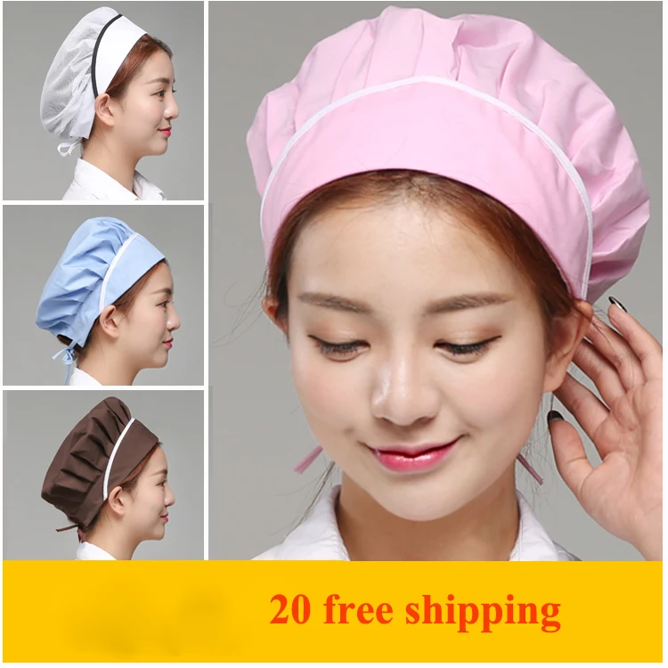 if Western large size white baotou hat indoor work net cap short hair ladies chef hat elastic sleeve 20 free shipping
if Western large size white baotou hat indoor work net cap short hair ladies chef hat elastic sleeve 20 free shipping