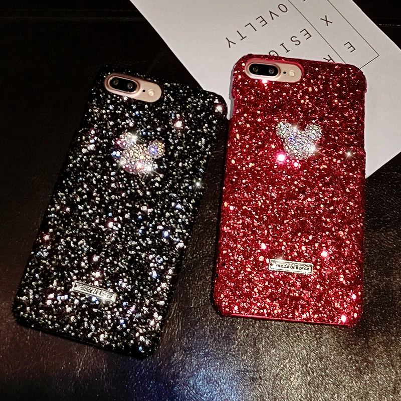 Новый роскошный блестящий чехол для телефона iPhone 7 X 6 6S 8 Plus XS MAX XR 7Plus|Бамперы| |
