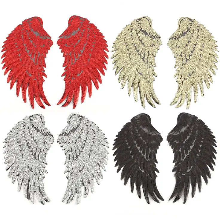 New arrival 5 pairs big size sequins Embroidered patches iron on Fashion Motif DK Applique embroidery clothing bag accessory diy
New arrival 5 pairs big size sequins Embroidered patches iron on Fashion Motif DK Applique embroidery clothing bag accessory diy
