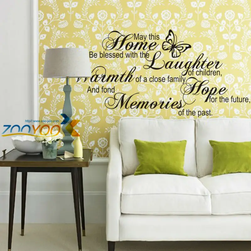 May This Home Be Blessed home decor wall decal ZooYoo8150 decorative adesivo de parede removable vinyl wall sticker
May This Home Be Blessed home decor wall decal ZooYoo8150 decorative adesivo de parede removable vinyl wall sticker