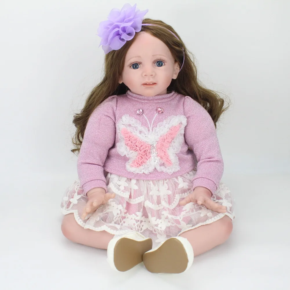 60cm Realista Bebes reborn toddler princess girl silicone vinyl reborn baby dolls toys for children gift boneca reborn
60cm Realista Bebes reborn toddler princess girl silicone vinyl reborn baby dolls toys for children gift boneca reborn