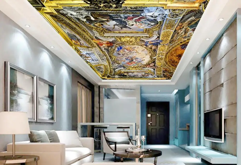 Luxury European 3d ceiling mural wallpaper angel wallpaper rolls for wall 3d Living room bedroom ceiling
Luxury European 3d ceiling mural wallpaper angel wallpaper rolls for wall 3d Living room bedroom ceiling