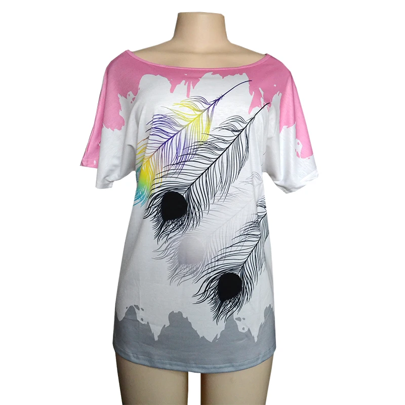 BAMBOOBOY Casual Long Sleeve Feather Printed Autumn Femme Top Ladies T shirt Clothes FC092
BAMBOOBOY Casual Long Sleeve Feather Printed Autumn Femme Top Ladies T shirt Clothes FC092