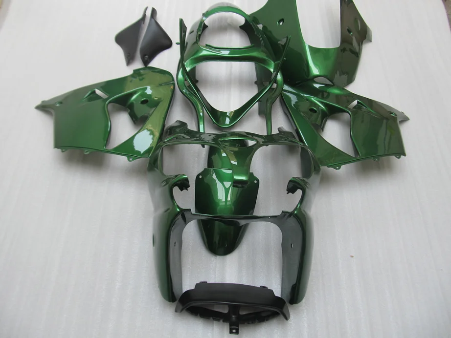 Комплект обтекателей для KAWASAKI Ninja ZX9R 00 01 ZX 9R 2000 2001 zx 9r комплект зеленых из АБС