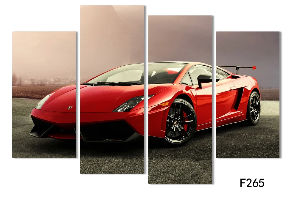 4 Pcs Red Sports Car Wall Art Picture Home Decoration Living Room Canvas Print Painting
4 Pcs Red Sports Car Wall Art Picture Home Decoration Living Room Canvas Print Painting