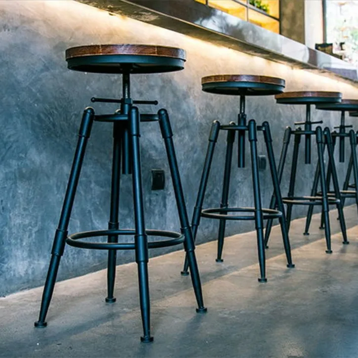 RUSTIC INDUSTRIAL VINTAGE RETRO METAL BREAKFAST BAR STOOL KITCHEN COUNTER CHAIR WITH BACKREST ADJUSTABLE HEIGHT RESTAURANT CAFE
RUSTIC INDUSTRIAL VINTAGE RETRO METAL BREAKFAST BAR STOOL KITCHEN COUNTER CHAIR WITH BACKREST ADJUSTABLE HEIGHT RESTAURANT CAFE