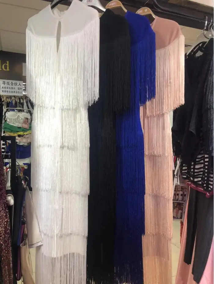 Top Quality Sexy Women Dress Sleeveless Tassel O-Neck Bodycon Stretch Dress Homecoming Party Dress
Top Quality Sexy Women Dress Sleeveless Tassel O-Neck Bodycon Stretch Dress Homecoming Party Dress