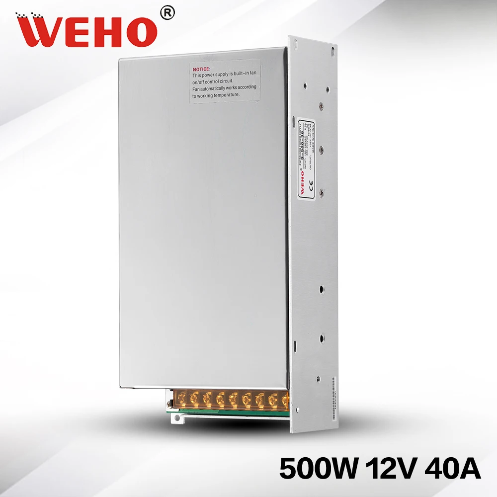 (S-500-12) IP20 Constant voltage AC to DC 500w power supply 500w 12v industrial dc power supply
(S-500-12) IP20 Constant voltage AC to DC 500w power supply 500w 12v industrial dc power supply