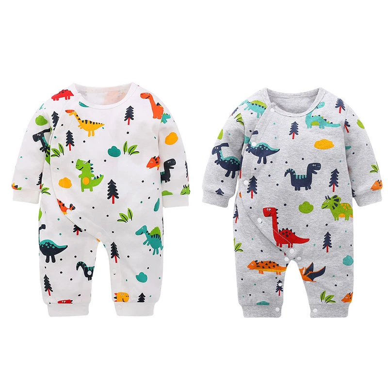 Newborn Clothing New Baby Boy Girl Rompers Cartoon Dinosaur printing Long Sleeve Jumpsuit Clothes kids fashion clothes
Newborn Clothing New Baby Boy Girl Rompers Cartoon Dinosaur printing Long Sleeve Jumpsuit Clothes kids fashion clothes