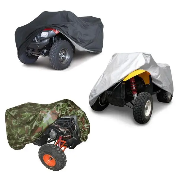 

50% OFF M L XL XXL XXXL 190T Waterproof Quad ATV Cover Universal Car Covers
