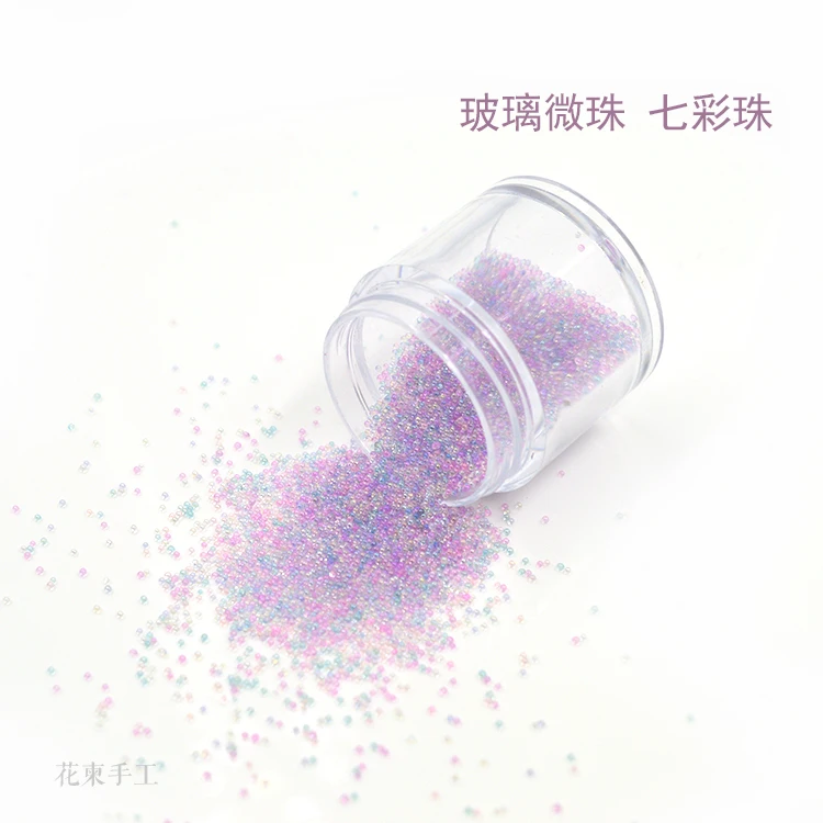 Flower Invitation Glass beads 10 grams large bottle transparent beads bubble beads material transparent ball
Flower Invitation Glass beads 10 grams large bottle transparent beads bubble beads material transparent ball