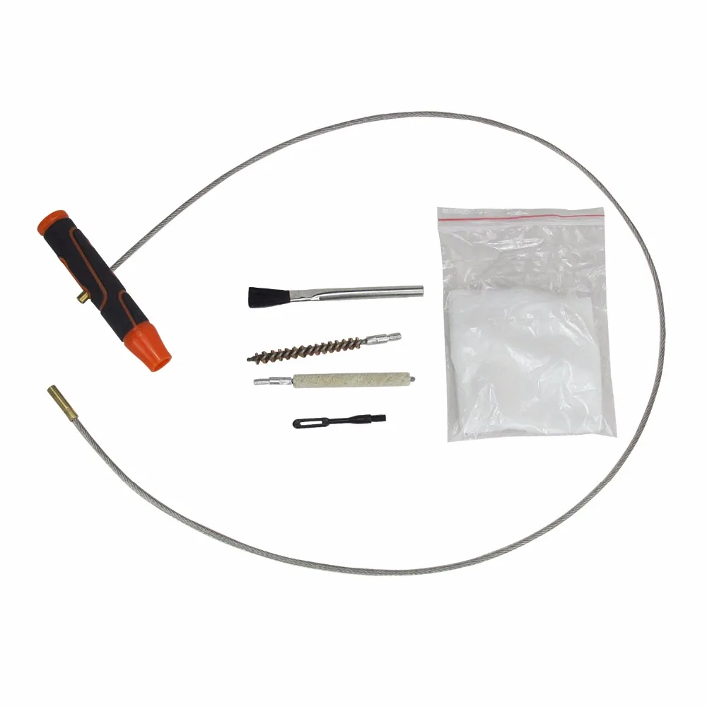 Tourbon Universal Gun Cleaning Kit Rifle Pistol Brush Handgun Shotgun Firearm Airgun Cleaner Aluminum .22cal Barrel
Tourbon Universal Gun Cleaning Kit Rifle Pistol Brush Handgun Shotgun Firearm Airgun Cleaner Aluminum .22cal Barrel