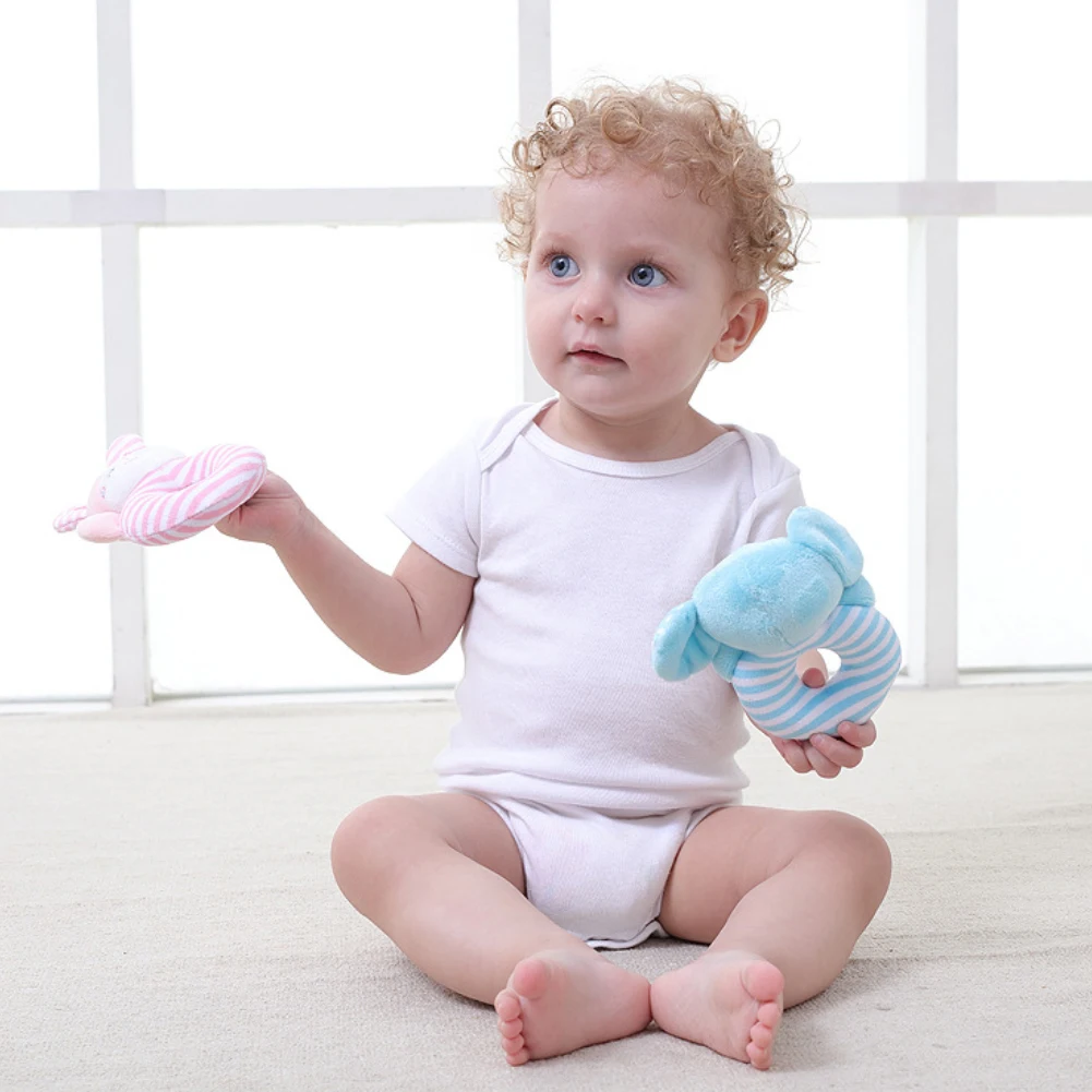 Cute Soft Infant Rattle Sound Hand Grip Shake Bell Cartoon Baby Toys Bed Stroller baby Rattles Stuffed Animal Baby Toy Gift
Cute Soft Infant Rattle Sound Hand Grip Shake Bell Cartoon Baby Toys Bed Stroller baby Rattles Stuffed Animal Baby Toy Gift