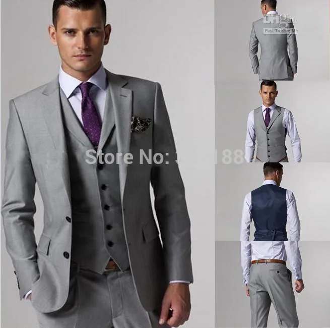 Custom Design Groom tuxedos/Best man Men Business suits/Notch Lapel Groomsmen Men Wedding Suits Bridegroom Jacket+Pants+Tie+Vest
Custom Design Groom tuxedos/Best man Men Business suits/Notch Lapel Groomsmen Men Wedding Suits Bridegroom Jacket+Pants+Tie+Vest