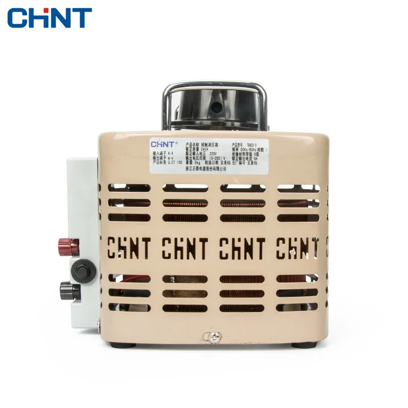 CHINT Single-phase Voltage Regulator 2000w 220v TDGC2-2kva Adjustable Contact Type Voltage Regulator 0-250v
CHINT Single-phase Voltage Regulator 2000w 220v TDGC2-2kva Adjustable Contact Type Voltage Regulator 0-250v