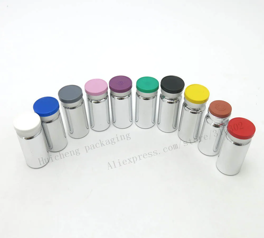 New Arrival!! Lot of 100 small 10 ml UV Silver Glass Bottles Jars Vials with Rubber Stopper Plastic-Aluminum Lids!
New Arrival!! Lot of 100 small 10 ml UV Silver Glass Bottles Jars Vials with Rubber Stopper Plastic-Aluminum Lids!