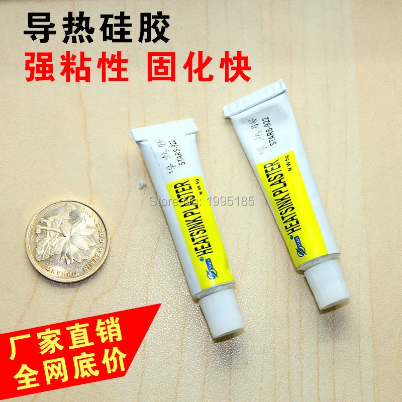 10PCS CPU GPU Thermal Silicone Grease Compound Glue Cooling Paste Heat STARS-922
10PCS CPU GPU Thermal Silicone Grease Compound Glue Cooling Paste Heat STARS-922