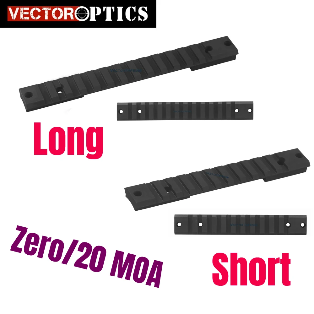 Vector Optics Remington MOA Steel Picatinny Rail Mount Long Short Action Tactical Fit Rem Ruger 10/22 Browning X-Bolt Receiver
Vector Optics Remington MOA Steel Picatinny Rail Mount Long Short Action Tactical Fit Rem Ruger 10/22 Browning X-Bolt Receiver