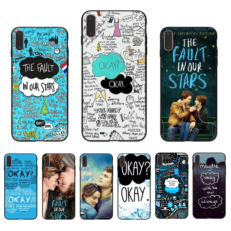 IMIDO The Fault In Our Stars okay ok Soft Silicone TPU Patterned Case For Iphone 7 8 7PLUS 8PLUS X XS XR XSMAX 6 6PLUS 6SPLUS 5
IMIDO The Fault In Our Stars okay ok Soft Silicone TPU Patterned Case For Iphone 7 8 7PLUS 8PLUS X XS XR XSMAX 6 6PLUS 6SPLUS 5