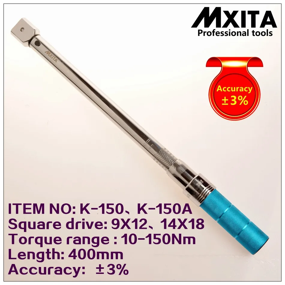 MXITA 9X12 1-6 нм, точность 3%, высокая точность, профессиональный автомобильный гаечный ключ, набор ручных инструментов для ремонта автомобиля и велосипеда
MXITA 9X12 1-6 нм, точность 3%, высокая точность, профессиональный автомобильный гаечный ключ, набор ручных инструментов для ремонта автомобиля и велосипеда
