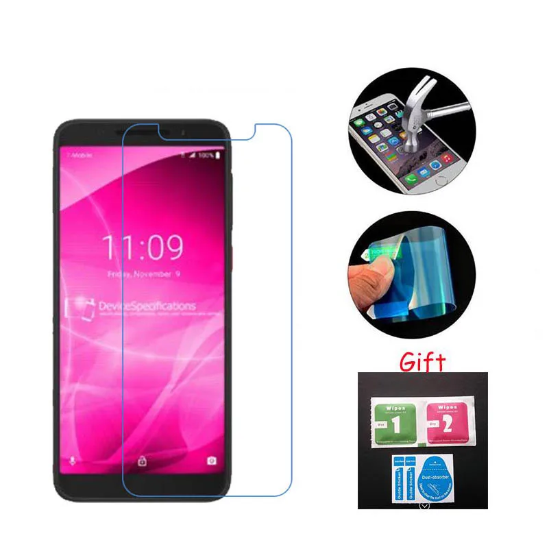 3 шт. для T-Mobile revvl 2 Защитное стекло экрана нано мягкое закаленное