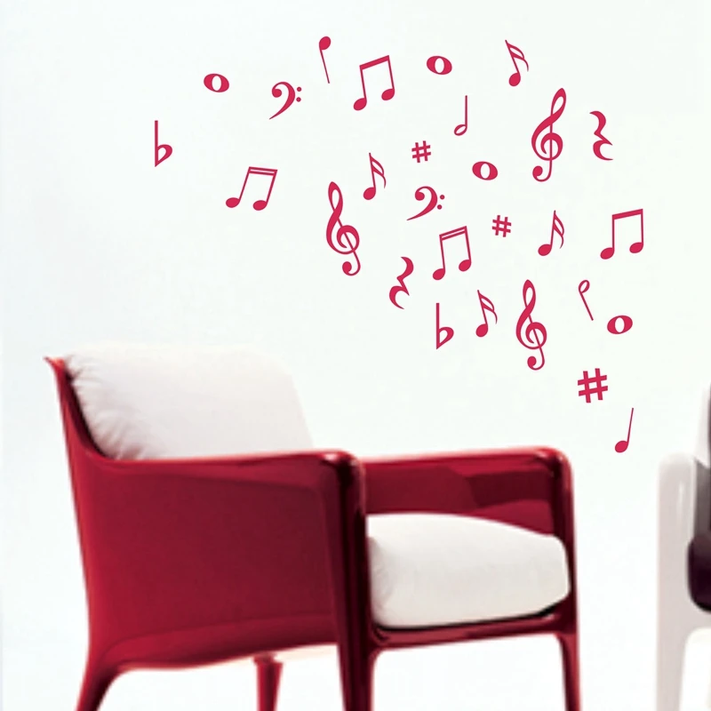 Musical wall stickers Music notes Art vinyl wall decals for classroom nursery school music parlor Music style decoration
Musical wall stickers Music notes Art vinyl wall decals for classroom nursery school music parlor Music style decoration
