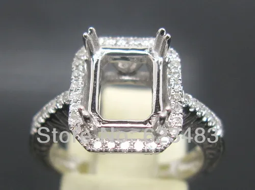 Кольцо для помолвки Emerald Cut 8x10mmSolid, 14k, белое золото, натуральный алмаз, полукрепление
Кольцо для помолвки Emerald Cut 8x10mmSolid, 14k, белое золото, натуральный алмаз, полукрепление