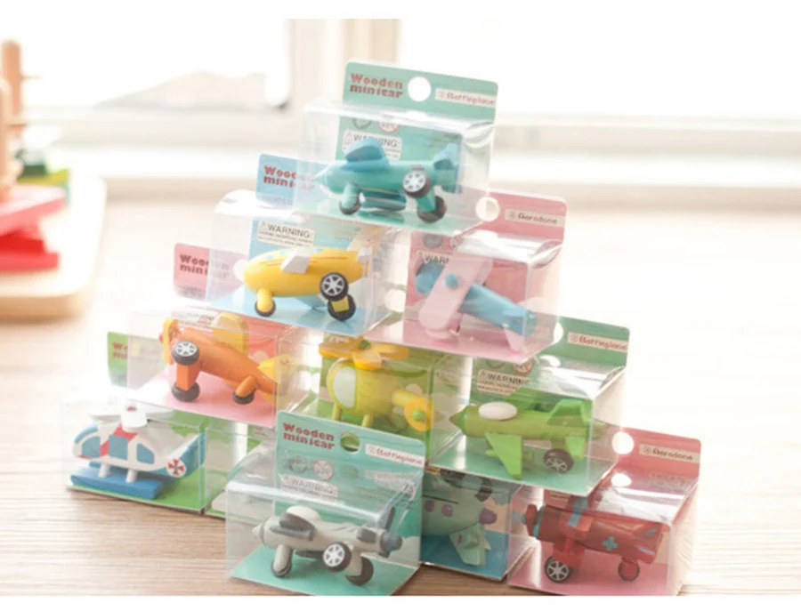 1 Piece Mini Wooden Vehicles Toys for Kids Airplane Model Children Multi Shape Randomly Early Educational Gift Boys
1 Piece Mini Wooden Vehicles Toys for Kids Airplane Model Children Multi Shape Randomly Early Educational Gift Boys