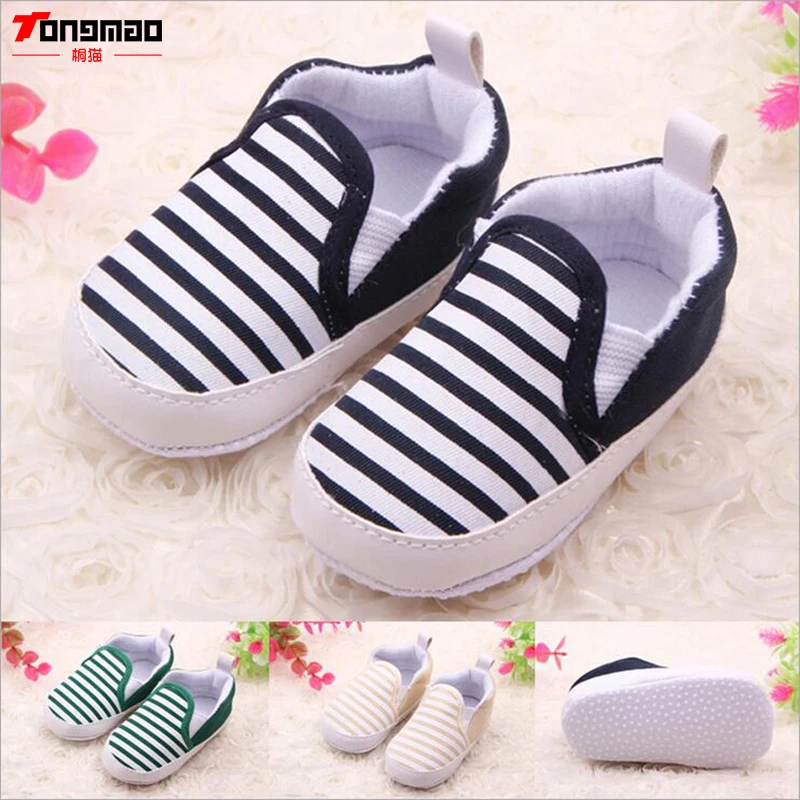 2018 Leisure Newborn Baby Boys & Girls Kids First Walkers Shoes Infant Babe Fashion Crib Soft Bottom Striped Canvas Loafer Shoes
2018 Leisure Newborn Baby Boys & Girls Kids First Walkers Shoes Infant Babe Fashion Crib Soft Bottom Striped Canvas Loafer Shoes