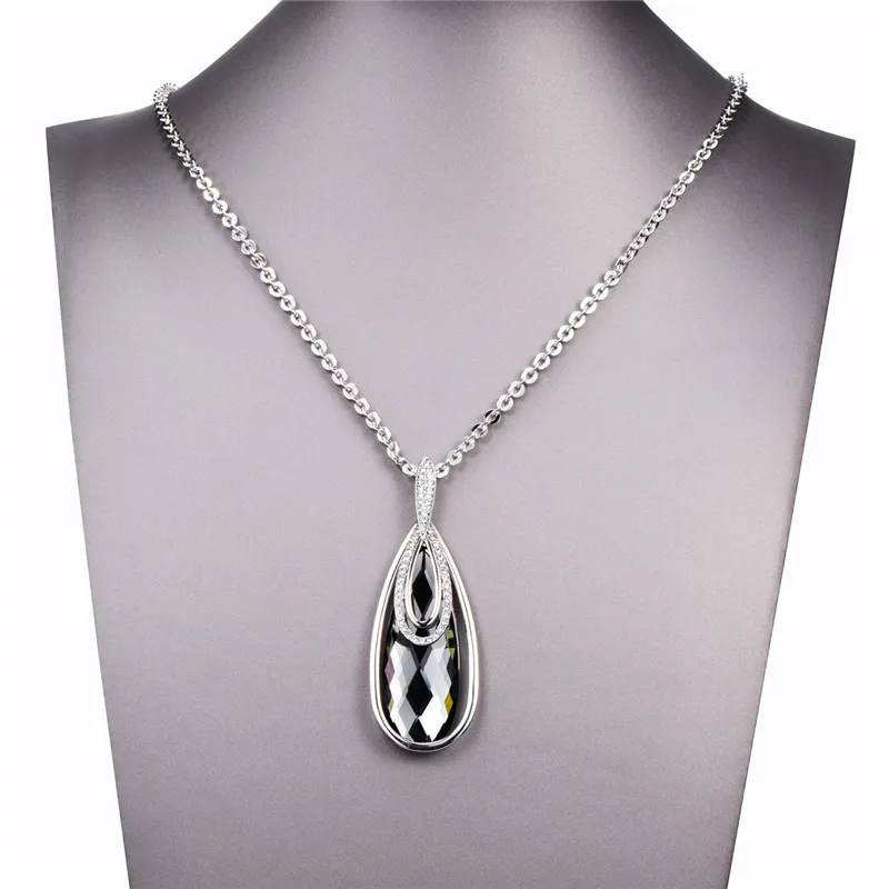 Retro Pendant Necklace Trendy Crystal Long Necklace For Women Chain Water Drop Gold Color Punk Jewelry Wedding Party New Gifts
Retro Pendant Necklace Trendy Crystal Long Necklace For Women Chain Water Drop Gold Color Punk Jewelry Wedding Party New Gifts