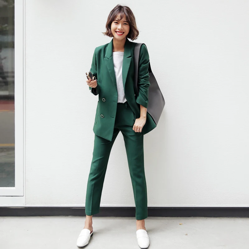 autumn clothes pant suits women Loose suits office sets Casual suit blazer & Pencil pants two-piece Sets womens blazer set
autumn clothes pant suits women Loose suits office sets Casual suit blazer & Pencil pants two-piece Sets womens blazer set
