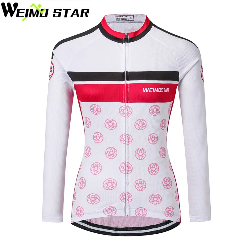 WEIMOSTAR Pro Womens Outdoor Sports Team Ropa Ciclismo Bike Cycling Jersey Top Bicycle Long Sleeve Outfits Jacket Size S-XXXL
WEIMOSTAR Pro Womens Outdoor Sports Team Ropa Ciclismo Bike Cycling Jersey Top Bicycle Long Sleeve Outfits Jacket Size S-XXXL