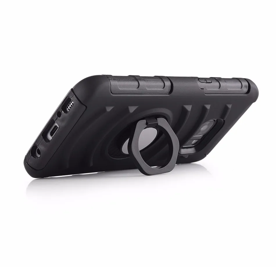 Палец кольцо для бега спортивный ремень клип чехол жесткий Kickstand Гибридный
