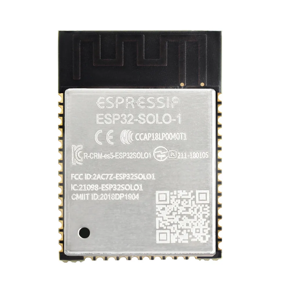 ESP32-SOLO-1 одноядерный модуль Wi-Fi и BT/BLE с ESP32-S0WD модулем Wi-Fi + BT + BLE MCU
ESP32-SOLO-1 одноядерный модуль Wi-Fi и BT/BLE с ESP32-S0WD модулем Wi-Fi + BT + BLE MCU