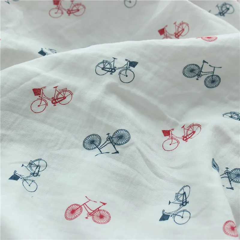 Pure Cotton Double-layer Gauze Wash Cotton Printed Fabric Soft Breathable Children's Fabric
Pure Cotton Double-layer Gauze Wash Cotton Printed Fabric Soft Breathable Children's Fabric