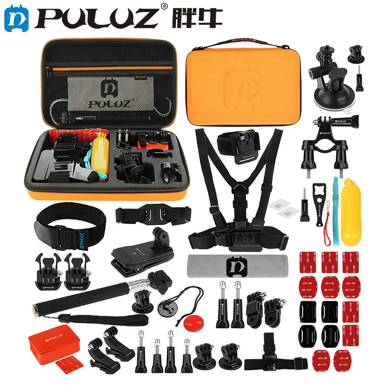 PULUZ Fat Bull GoPro Набор 53 в 1 комбинированный набор для экспорта взрывчатых веществ с большой оранжевой коробкой
PULUZ Fat Bull GoPro Набор 53 в 1 комбинированный набор для экспорта взрывчатых веществ с большой оранжевой коробкой