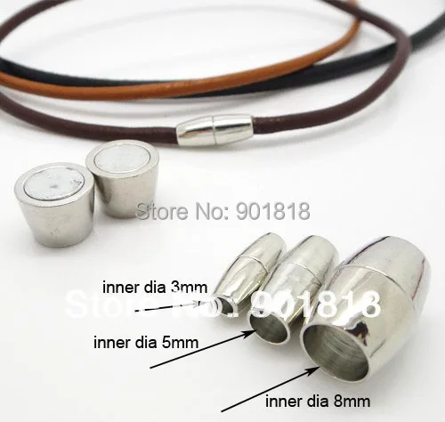 10pcs/lot Charming rhodium 1 Magnetic Clasps Jewelry Findings fitting 3/4/5/7/8mm round leather F775
10pcs/lot Charming rhodium 1 Magnetic Clasps Jewelry Findings fitting 3/4/5/7/8mm round leather F775