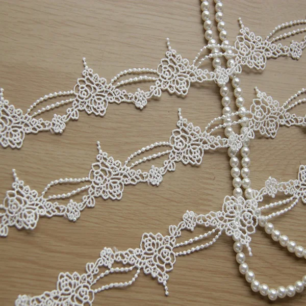 White Polyester lace ribbon trim with fringe for garment clothing sewing,10 yards/Lot -LSXG
White Polyester lace ribbon trim with fringe for garment clothing sewing,10 yards/Lot -LSXG