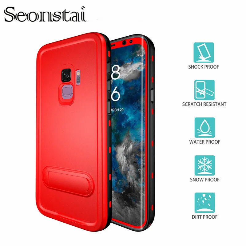 Waterproof Case for Samsung S8 S8 Plus Outdoor Summer Underwater Swimming Diving Shockproof Cover for Samsung Galaxy S9 S9Plus
Waterproof Case for Samsung S8 S8 Plus Outdoor Summer Underwater Swimming Diving Shockproof Cover for Samsung Galaxy S9 S9Plus
