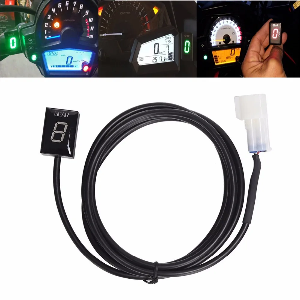 Motorcycle LCD Electronics 1-6 Level Gear Indicator Digital Gear Meter For Suzuki VZR1800 2006-2010 VZR 1800 RMX450Z All Year
Motorcycle LCD Electronics 1-6 Level Gear Indicator Digital Gear Meter For Suzuki VZR1800 2006-2010 VZR 1800 RMX450Z All Year