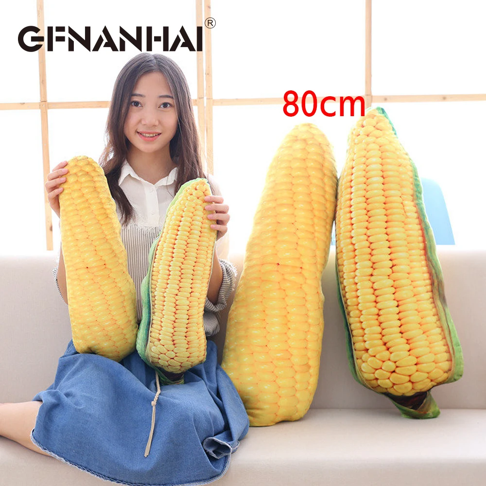 1pc 80cm huge size kawaii simulation corn plush pillow creative plants vegetable toys sofa cushion birthday gift for children
1pc 80cm huge size kawaii simulation corn plush pillow creative plants vegetable toys sofa cushion birthday gift for children